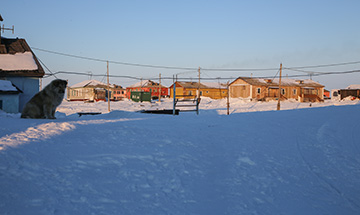 Ayon. National Chukotka village